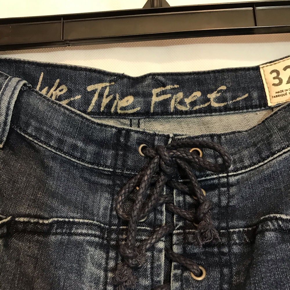 Free People Eva Lace-Up Bootcut Jeans (Bonus Jewelry included ‼️) - Picture 13 of 16